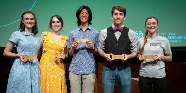 The 2023 Warner College of Natural Resources Awards Ceremony, April 17, 2023