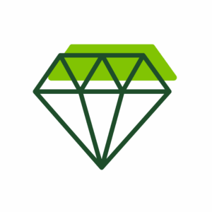 An icon of a diamond.