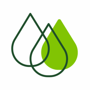 Icon of water droplets
