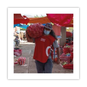 Dario, volunteer and participatory researcher at the Food Bank of Bolivia